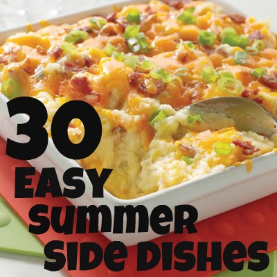30 Easy Summer Side Dishes / Six Sisters' Sutff | Six Sisters' Stuff